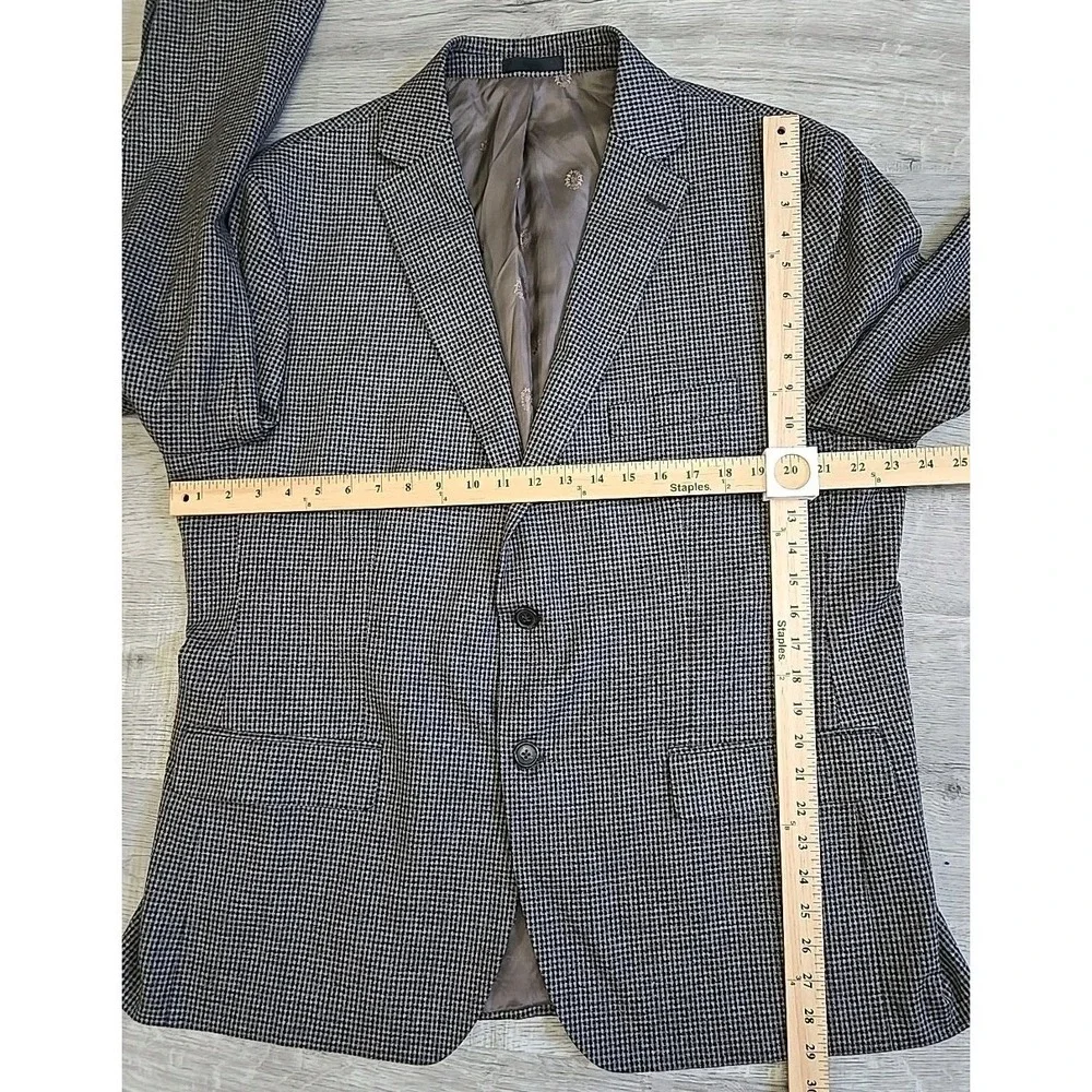 Lauren‎ Ralph Lauren Black Label Men's Sports Coat Blazer Brown Plaid